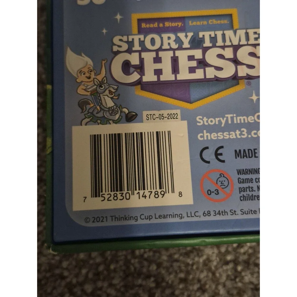 Story Time Chess Educational Game Learn Chess Replacement Parys NOT COMPLETE